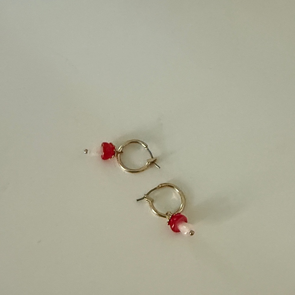 Frasier Sterling Magic Mushroom Hoops